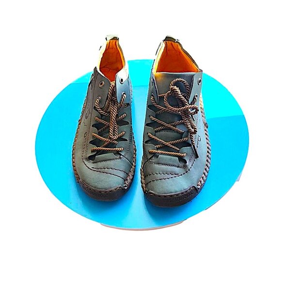 Blue - Fashion 5 1978 - Chukka Boots. size 39. Men's size 6.5 / Woman's 8.0/8.5 - Picture 2 of 6